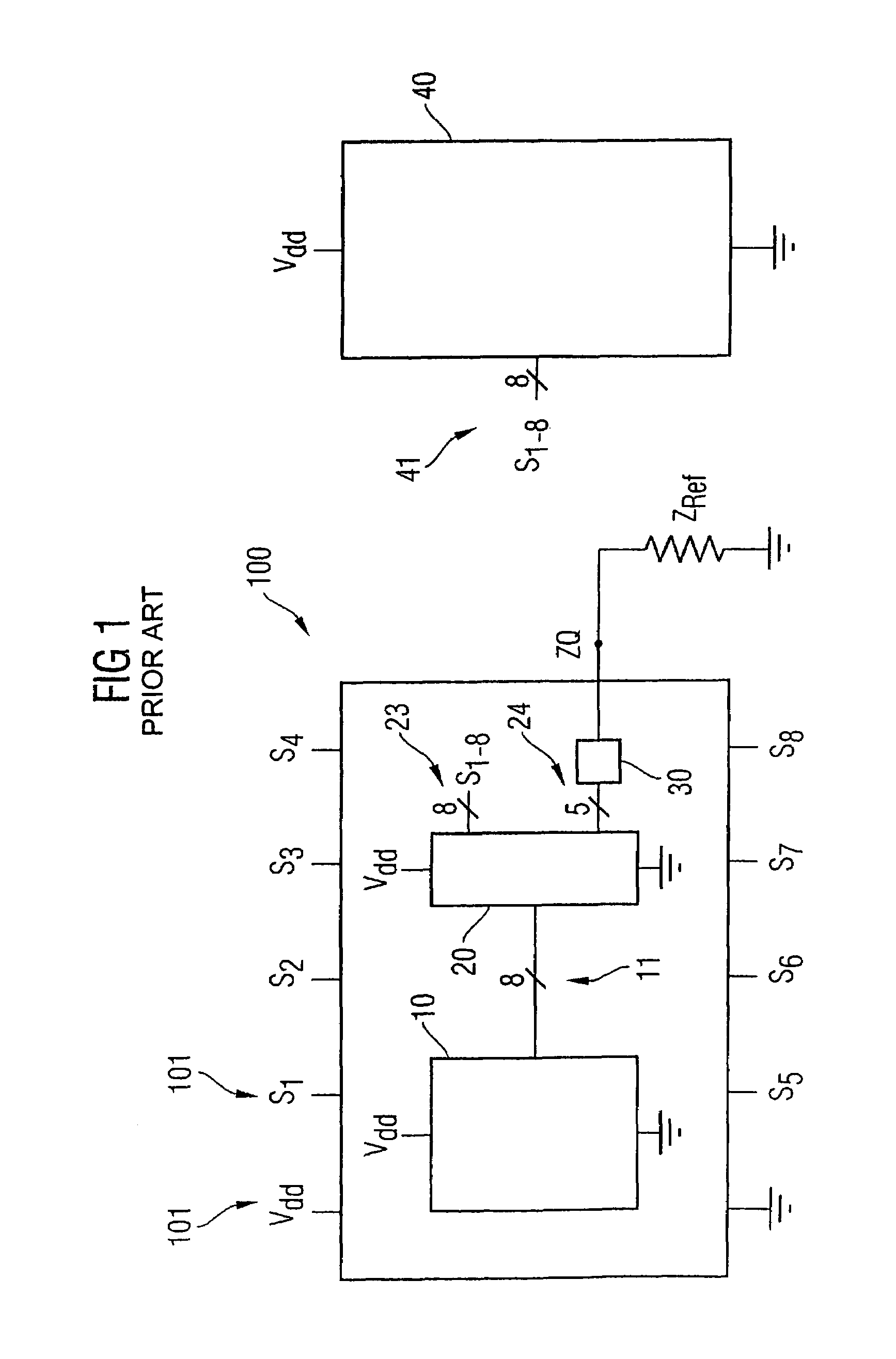 Pseudodynamic off-chip driver calibration