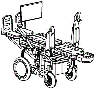 Lower limb rehabilitation training system based on multi-position electric wheelchair