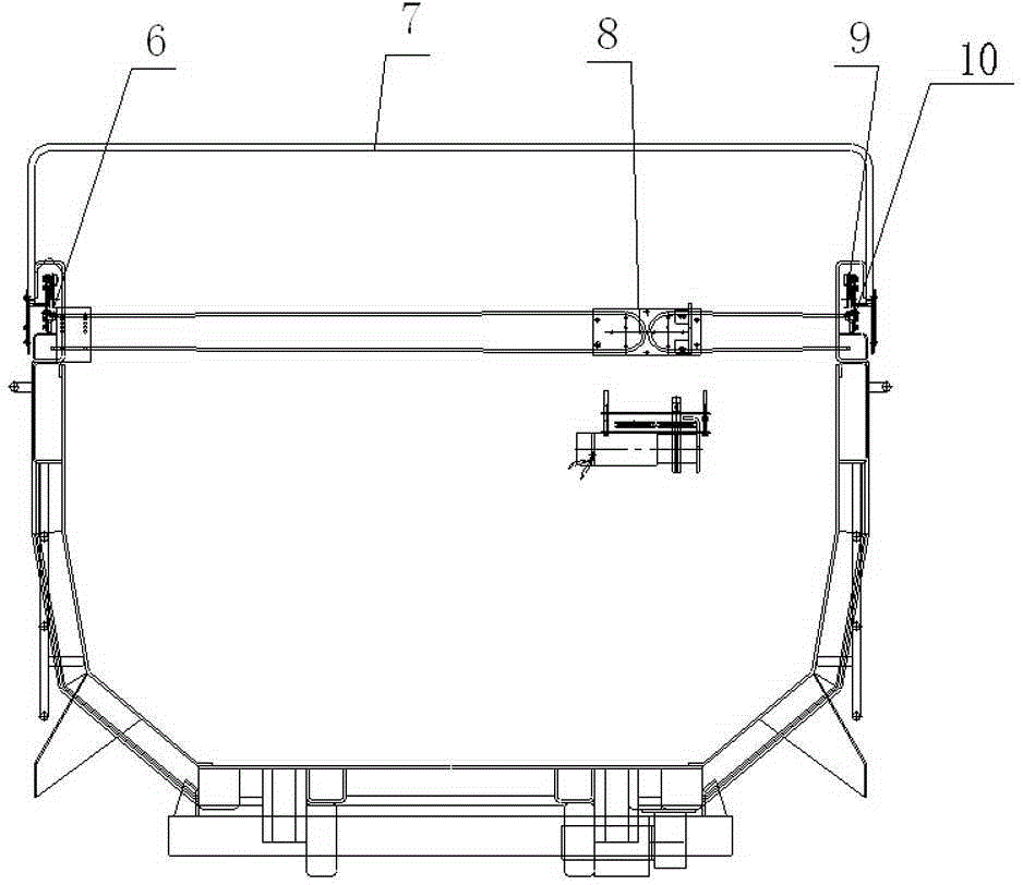 External built-in type tarpaulin sealing system with cover