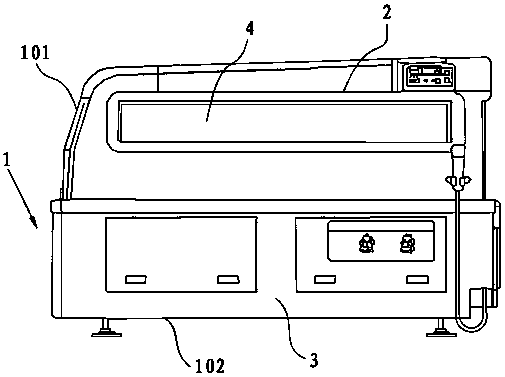 Full-automatic rocking-type intelligent shower device