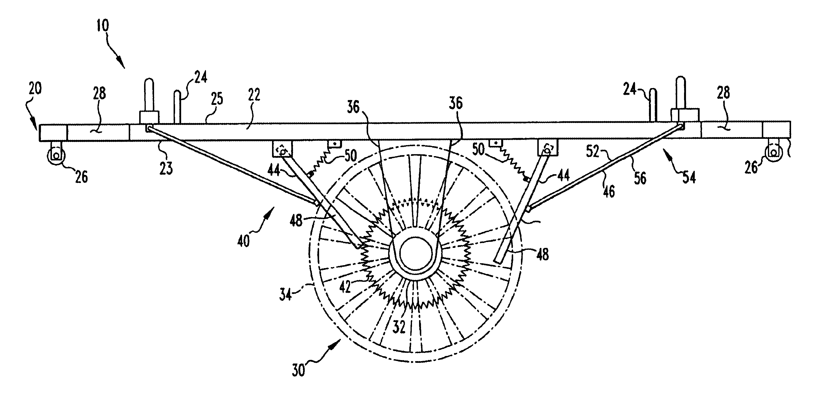 Seesaw with additional modes of motion