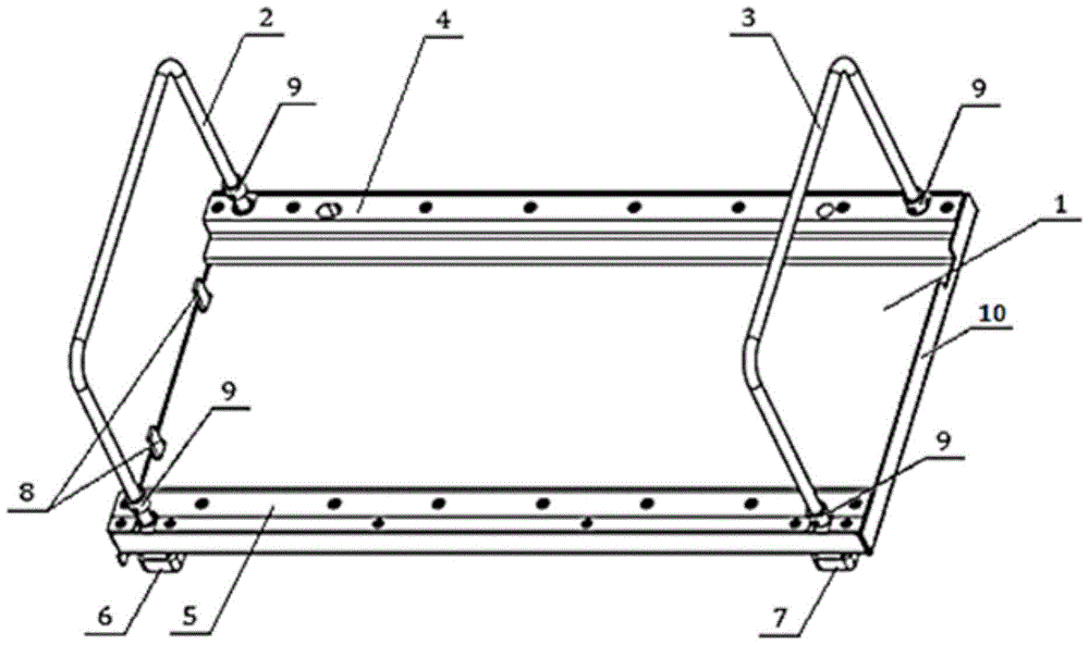 Test tube rack storage and transportation device