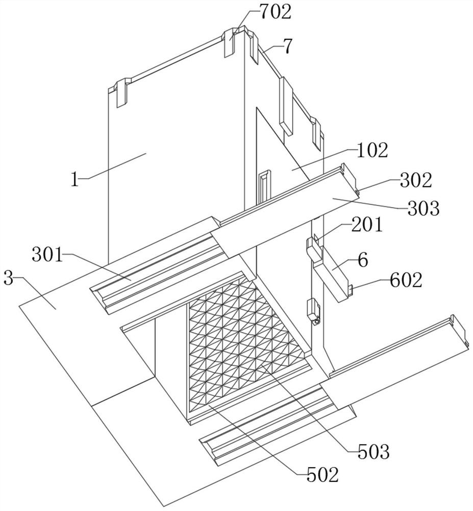 Multi-layer cover body of detachable machining workstation