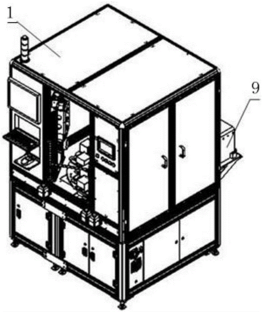 Screw locking, testing and marking device