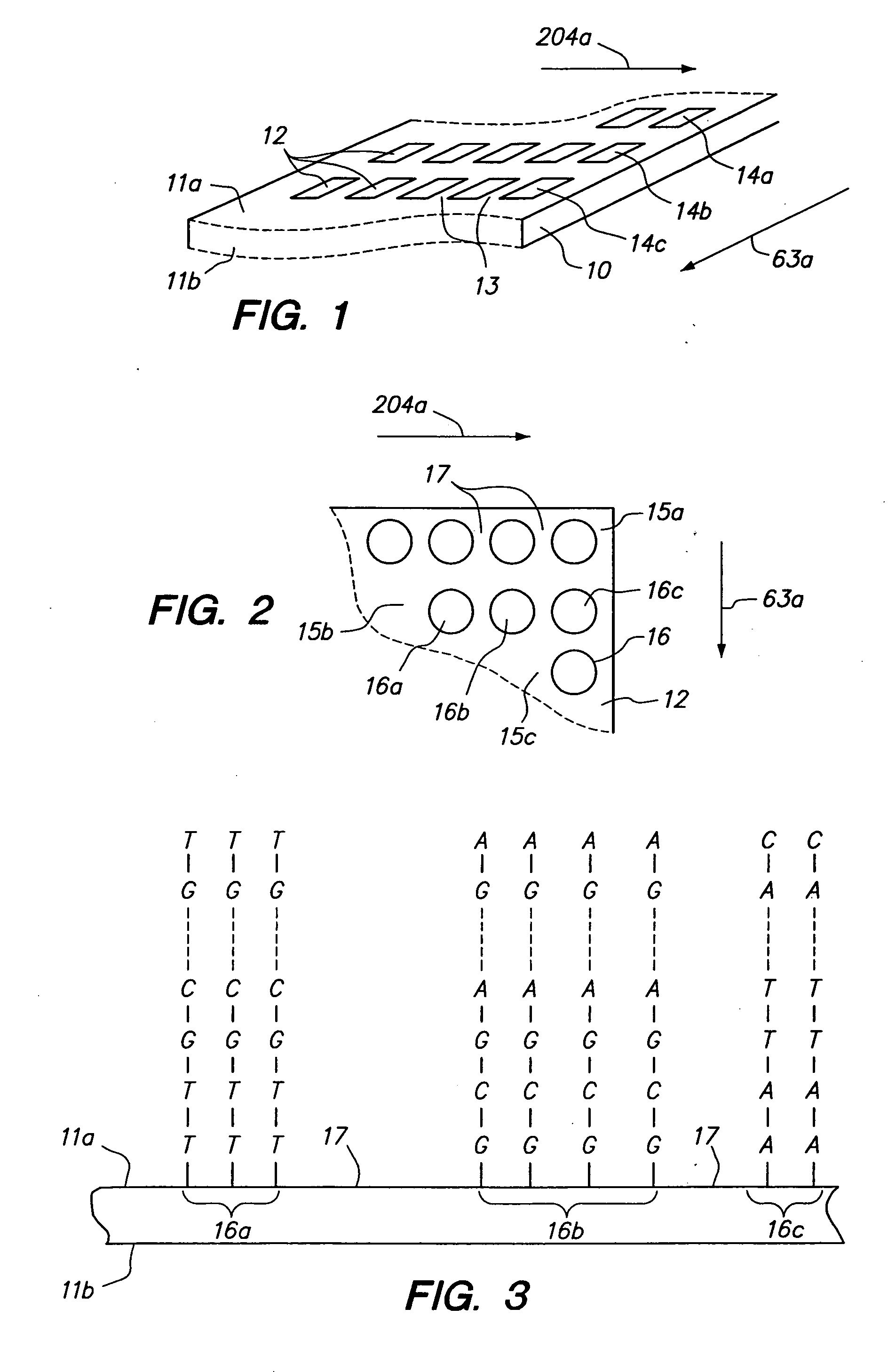 Array fabrication