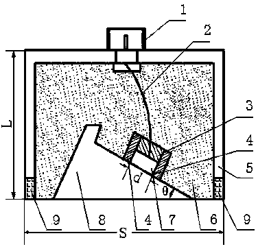 Adjustable weld inspection guided wave probe and use method thereof