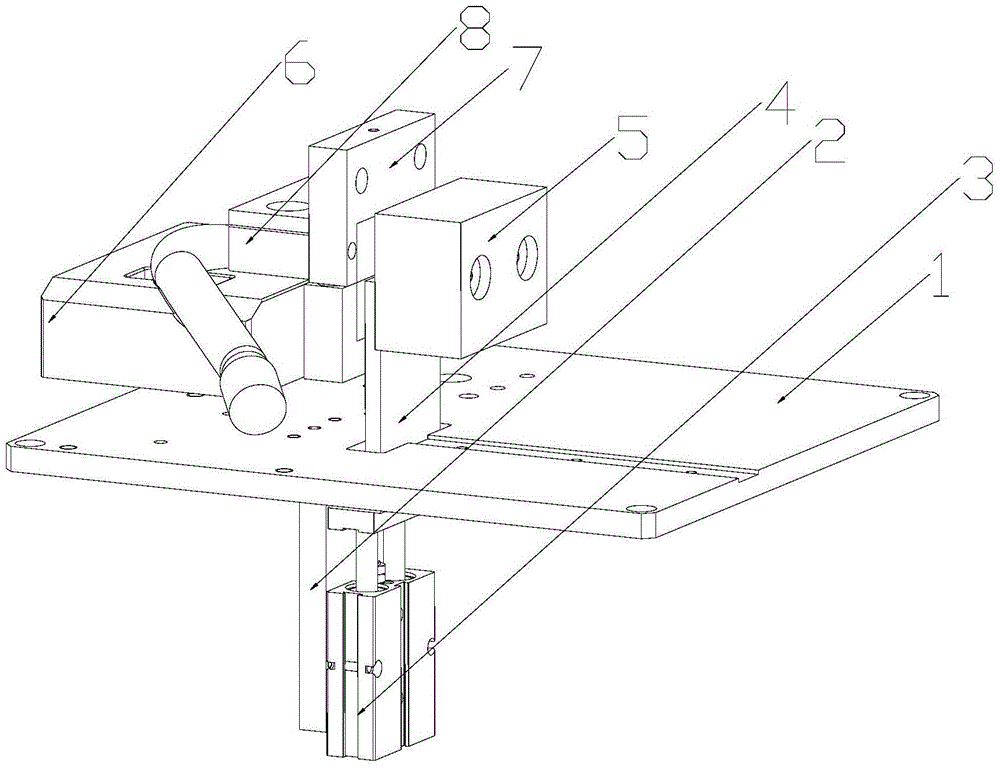 Rubber tube and rubber tube connecting piece assembling structure and assembling workbench