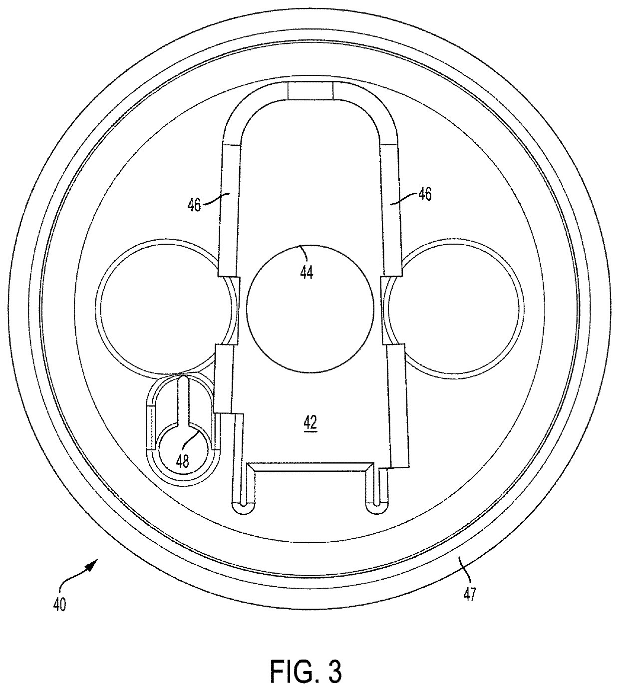 Channel gasket and plug for electromechanical lock