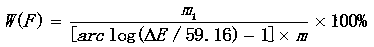 Method for measuring fluorine in calcium fluoride