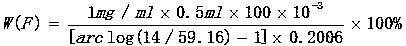 Method for measuring fluorine in calcium fluoride