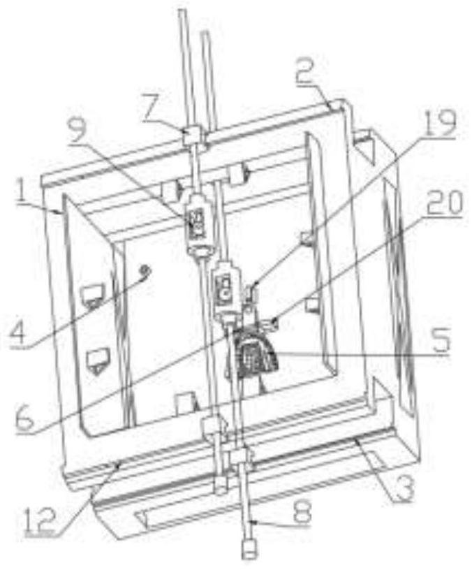 Tool for manufacturing digital planting guide plate and operation method thereof