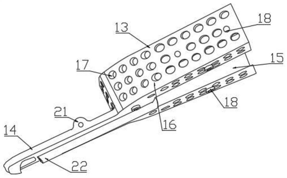 Tool for manufacturing digital planting guide plate and operation method thereof