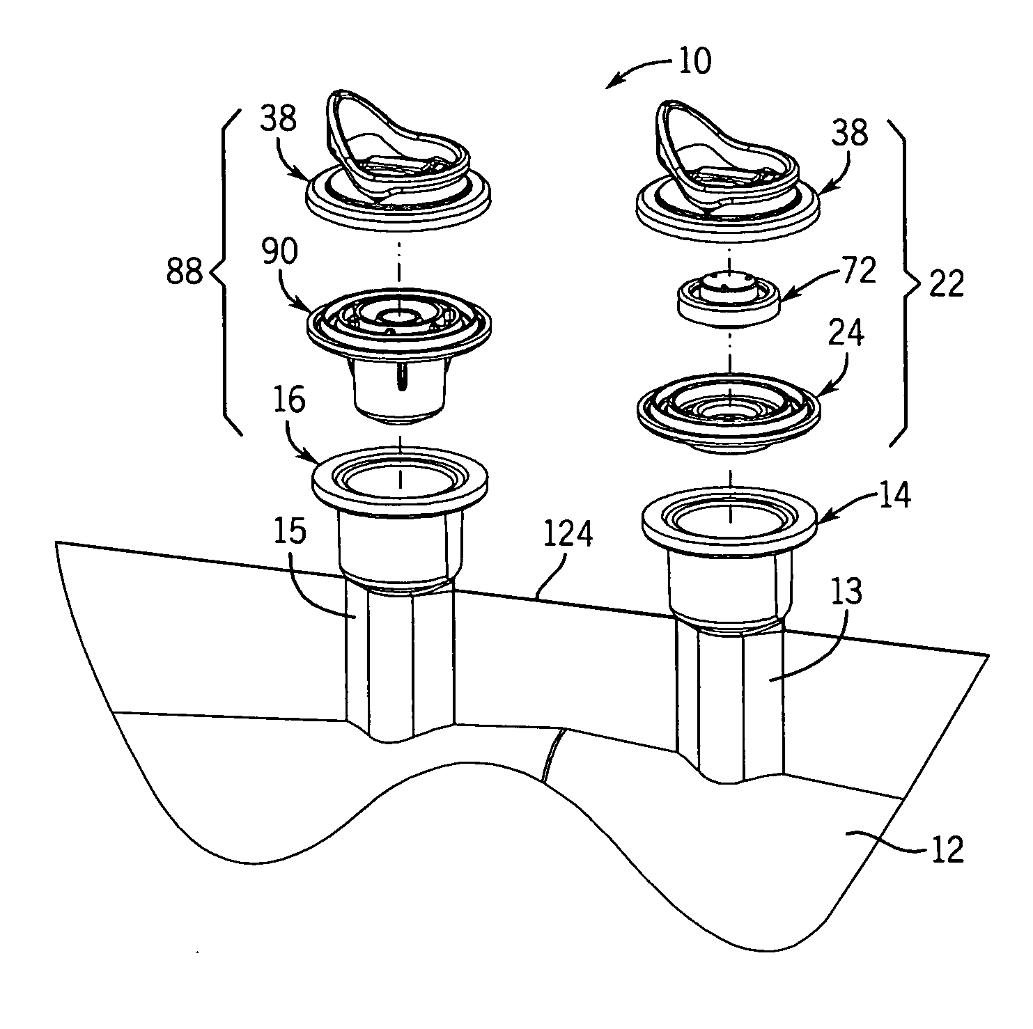 Medical fluid container