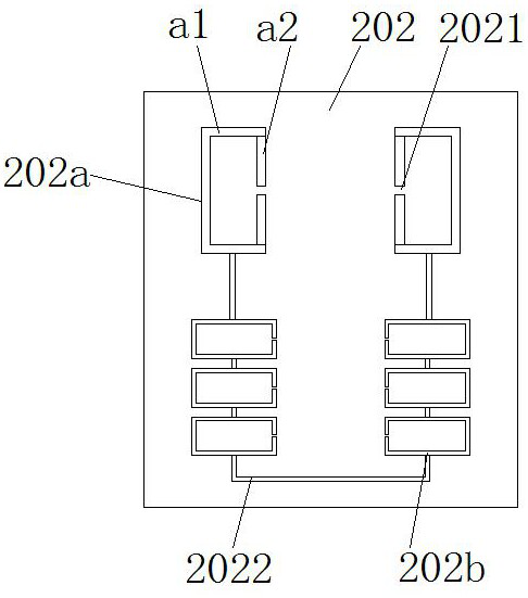 Assembling system for welding surface-mounted components