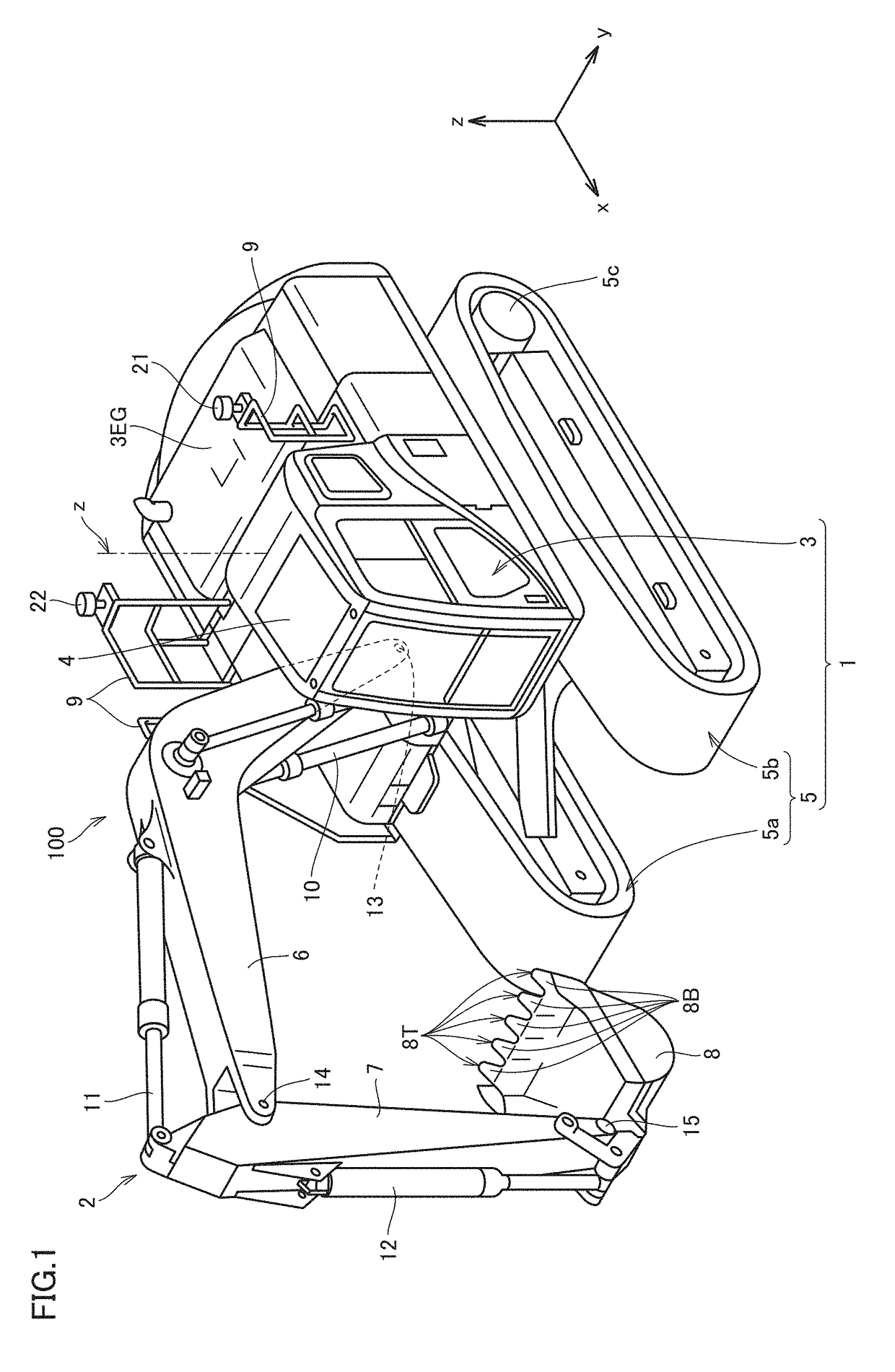 Work machine and control method for work machine