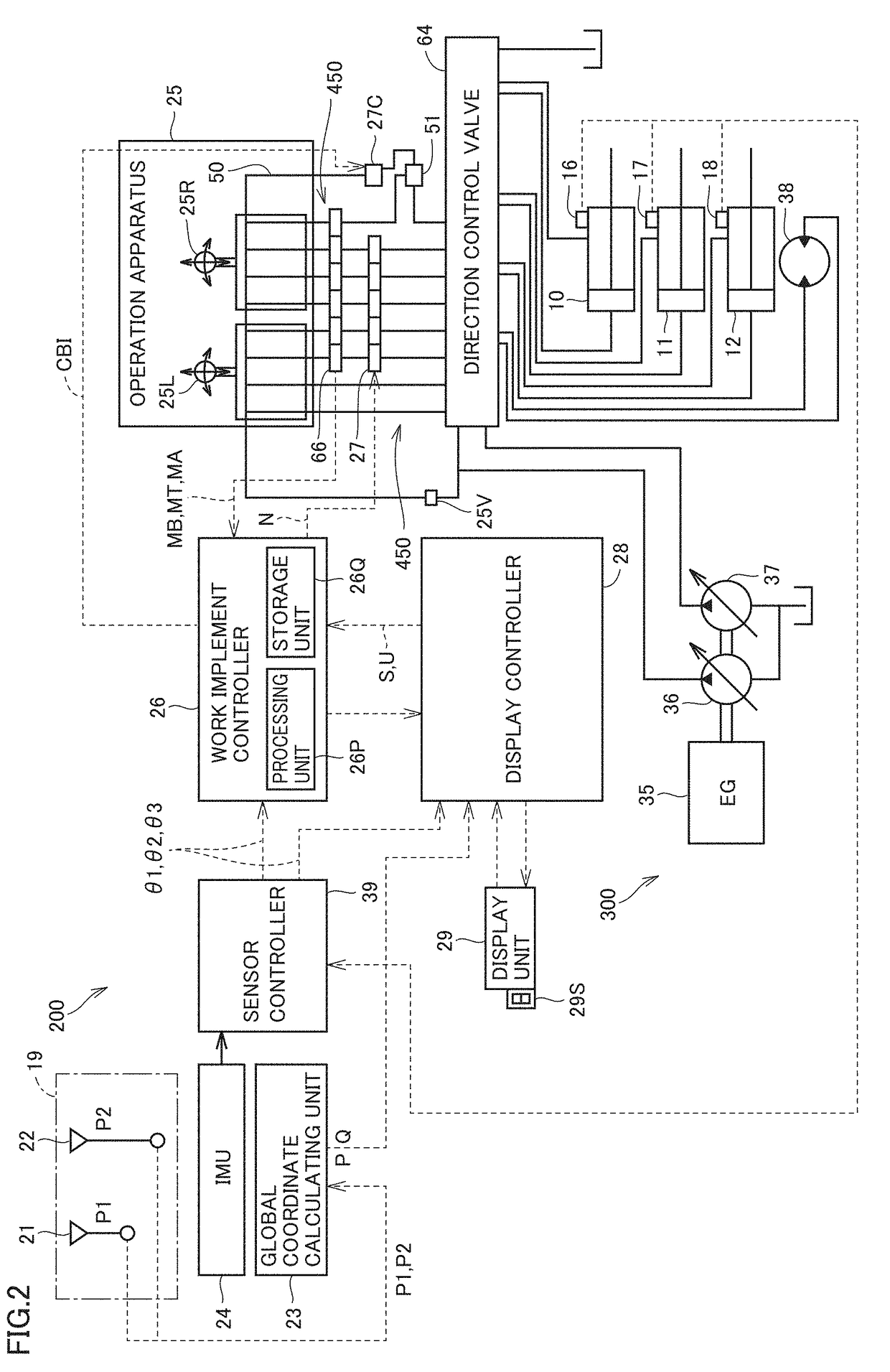 Work machine and control method for work machine