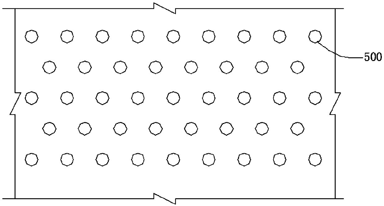 Liquefied foundation treatment method based on building garbage