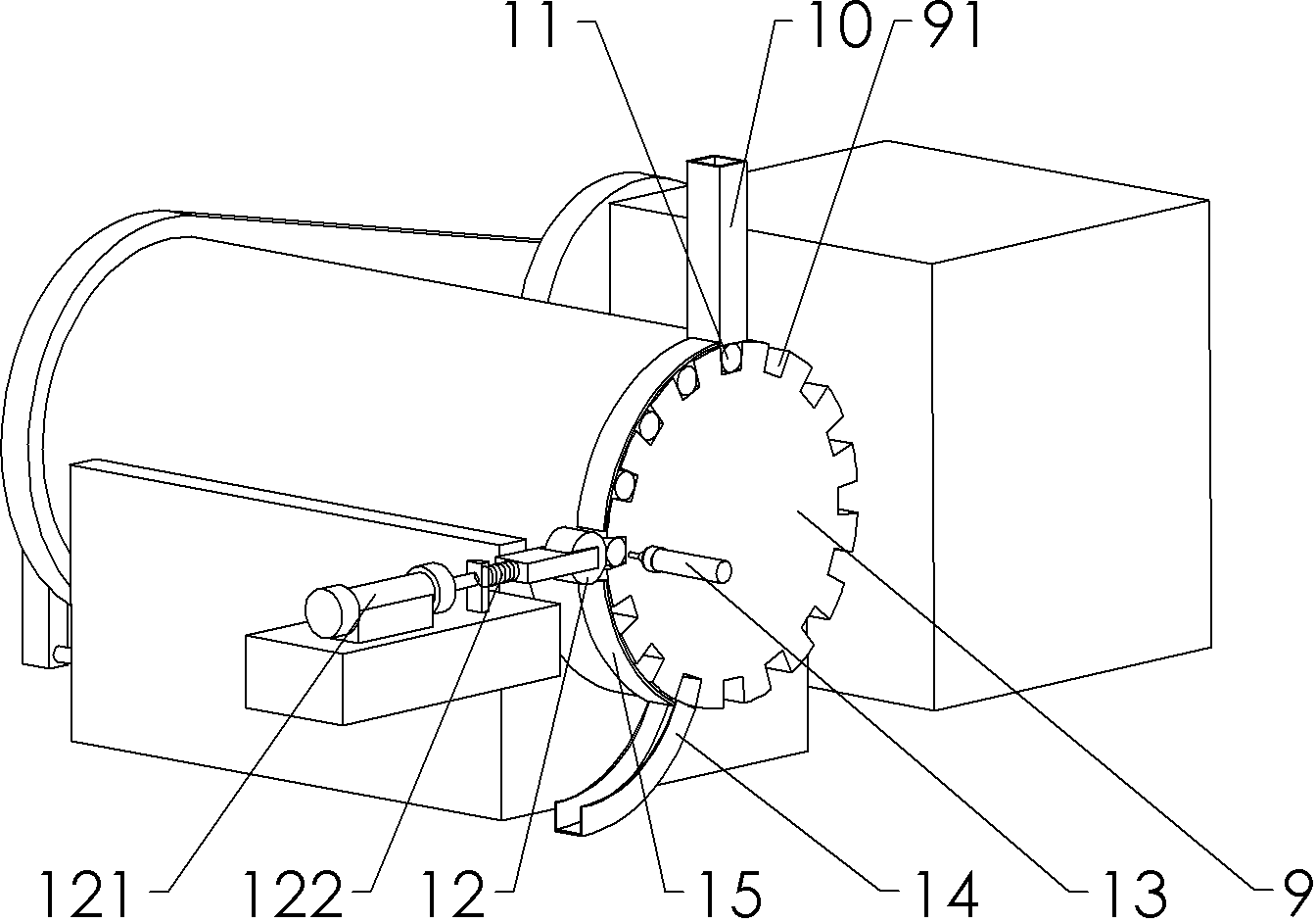 Automatic indexing reaming device