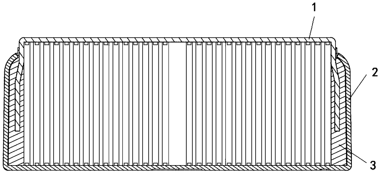 Button battery shell structure, button battery and electric device