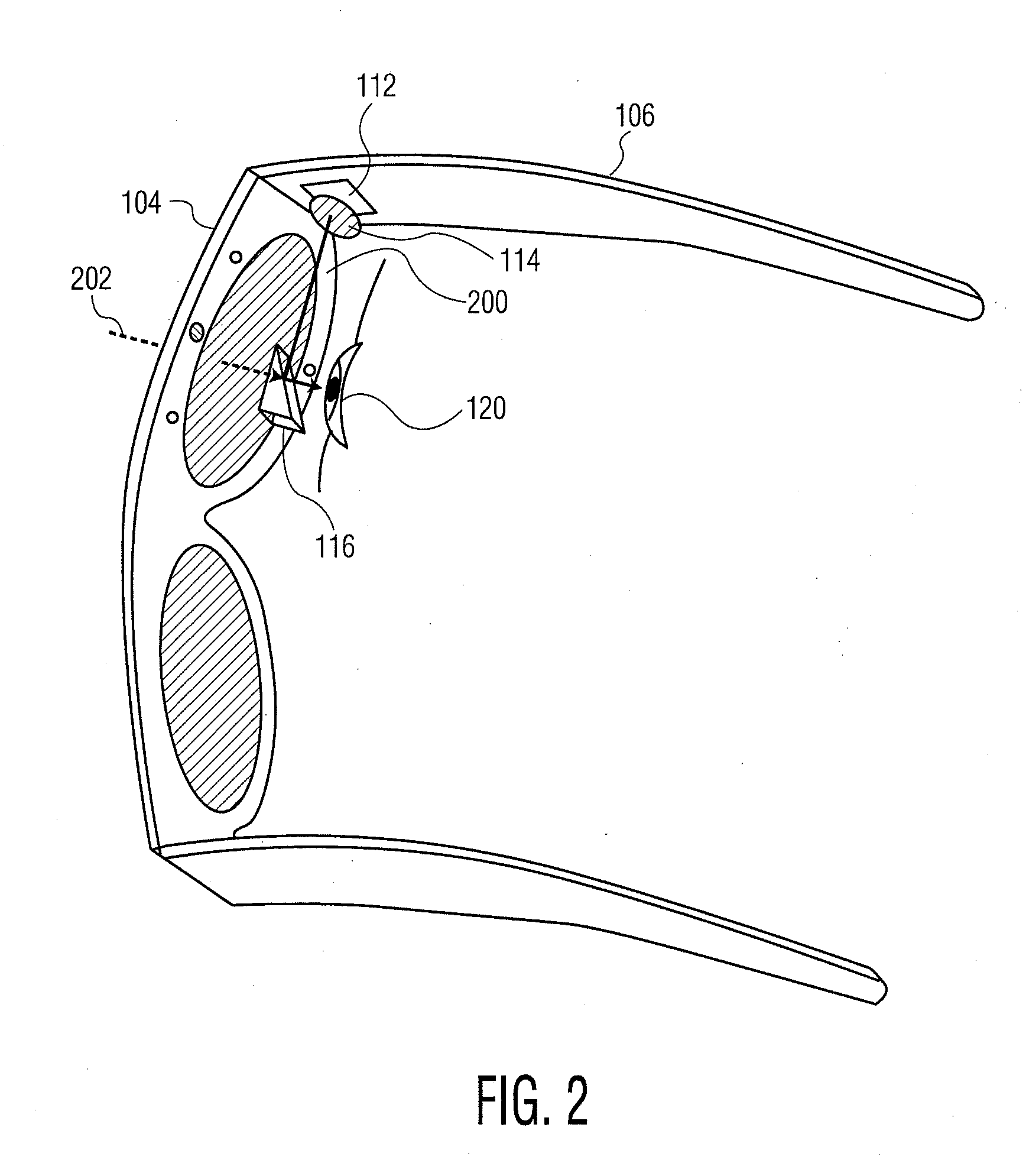 Unitized, Vision-Controlled, Wireless Eyeglasses Transceiver