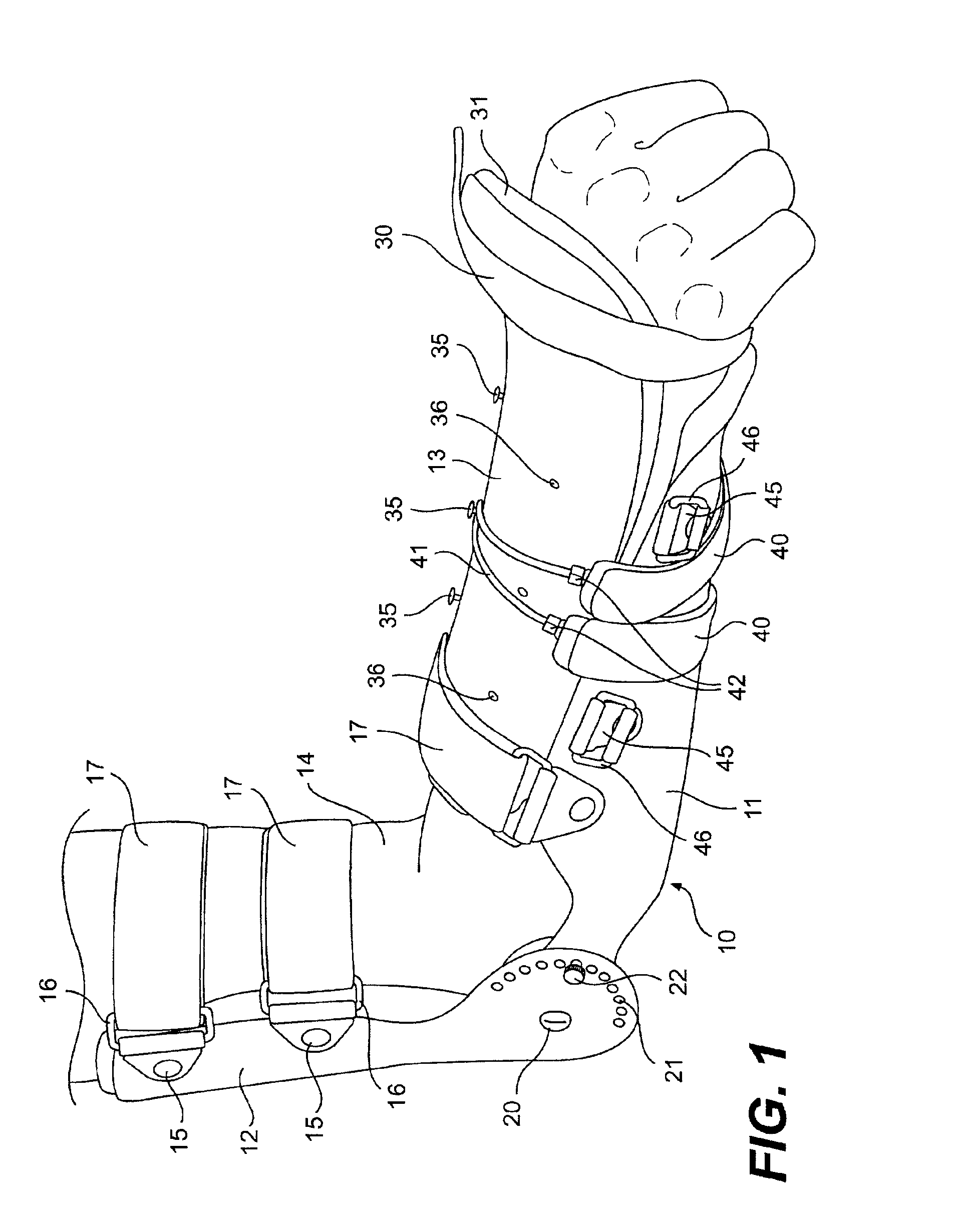 Supination/pronation therapy device