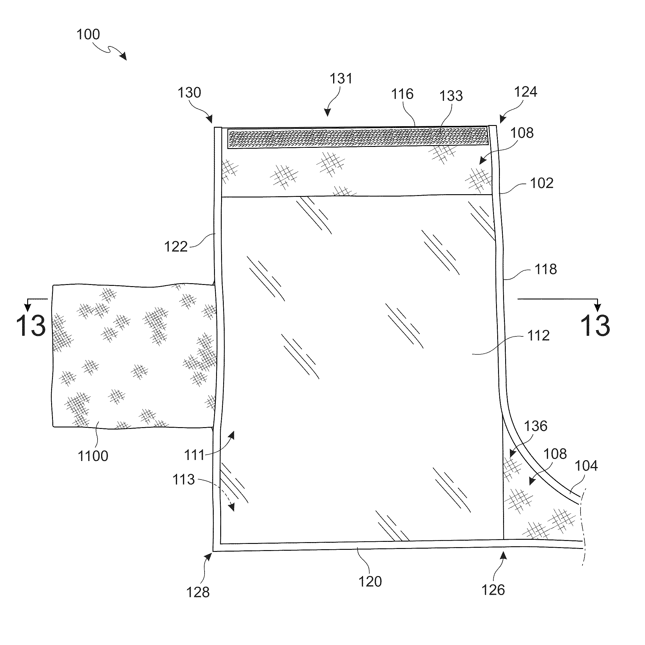 Portable electromagnetic interference shield with flexible cavity