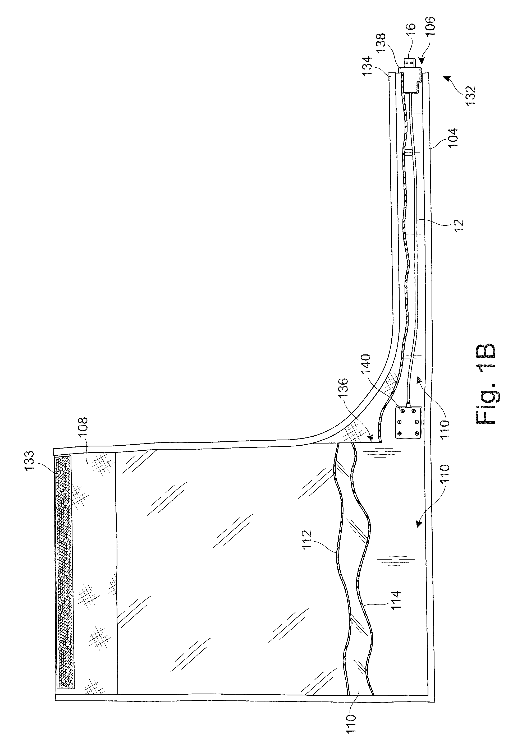 Portable electromagnetic interference shield with flexible cavity