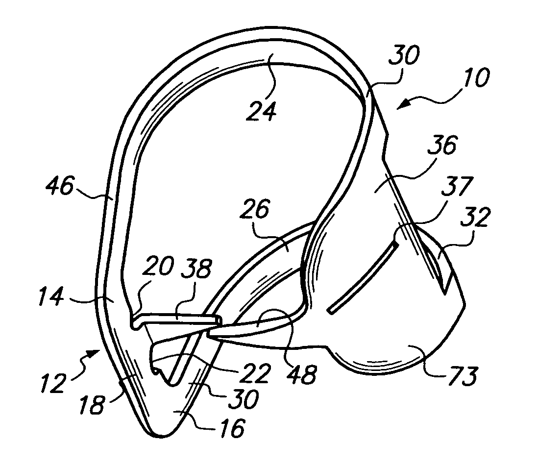 Teeth separating apparatus