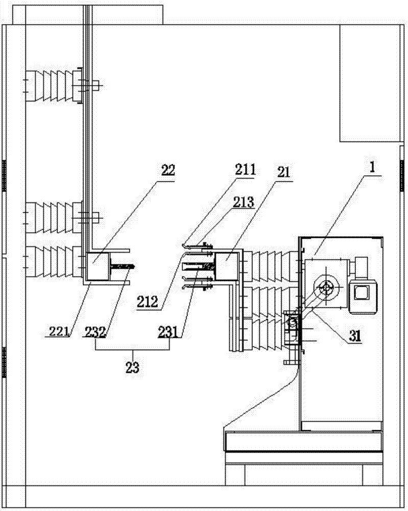 Handcart switch cabinet