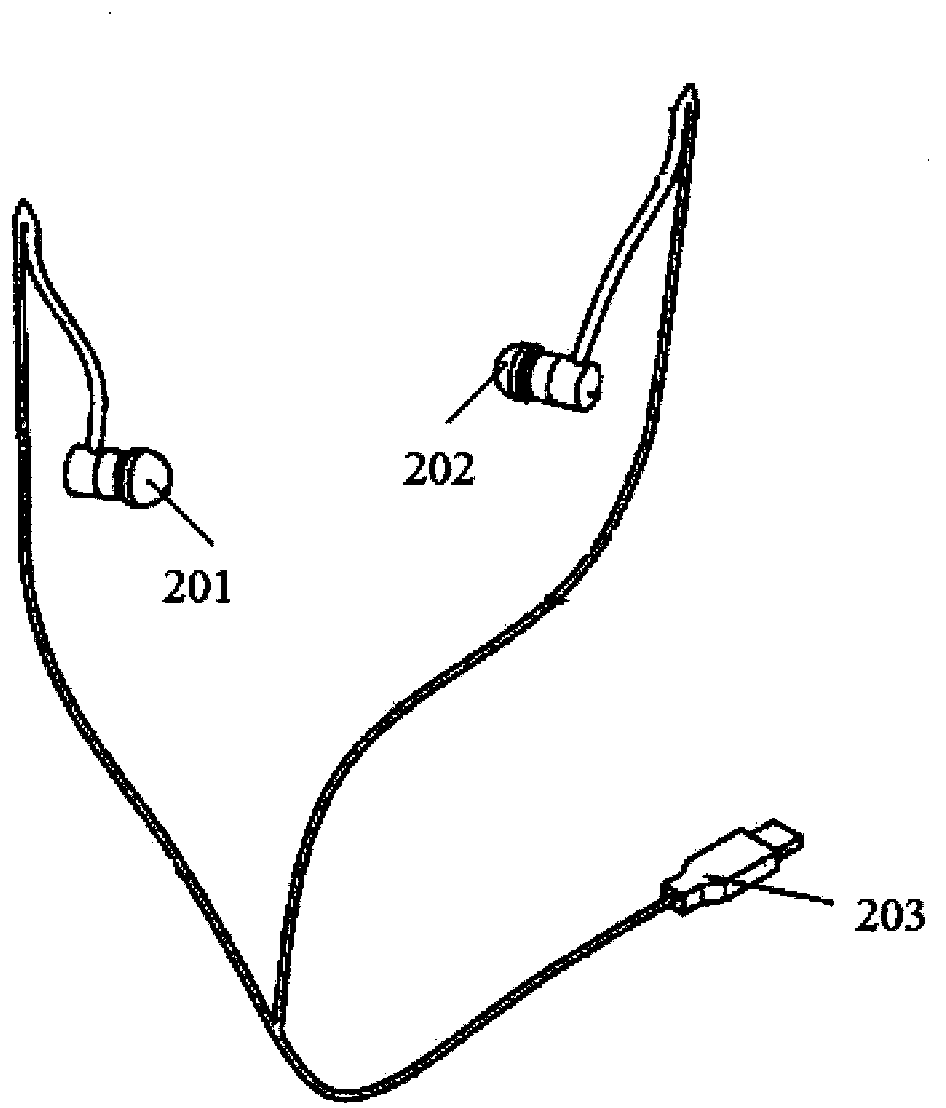 Identification method, electronic equipment and earphone