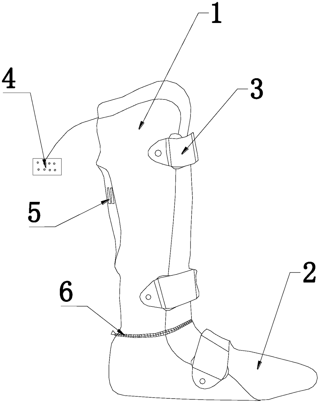 Shank whitening protective gear