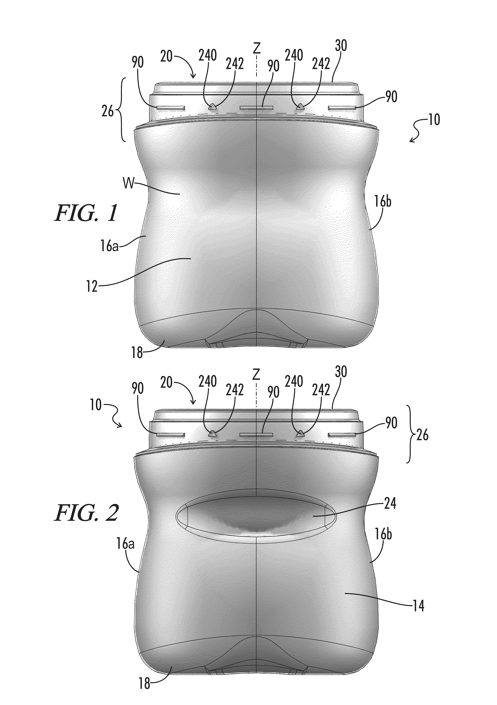 Resealable container with collar and lid