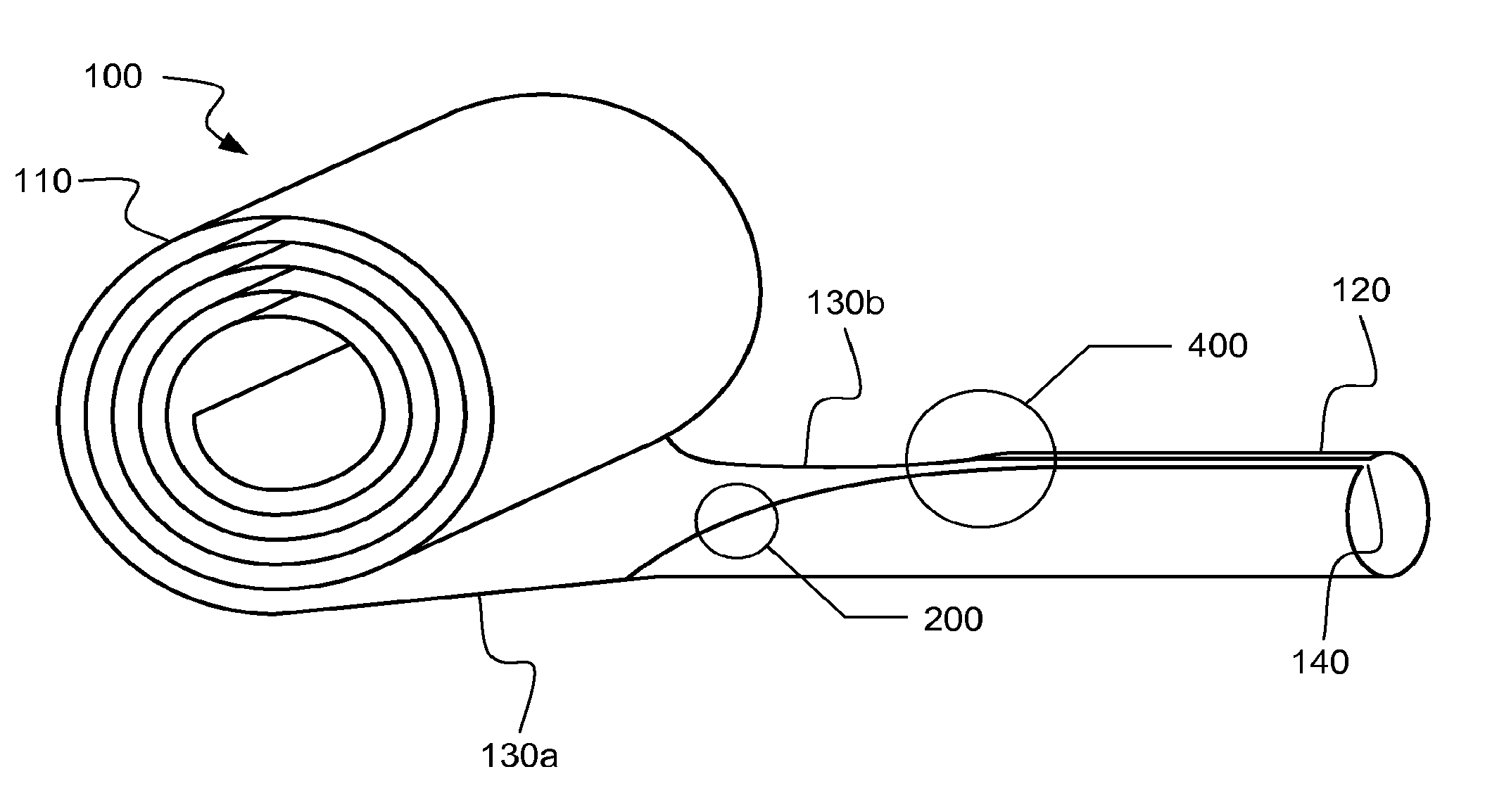 Slit tube locking longeron