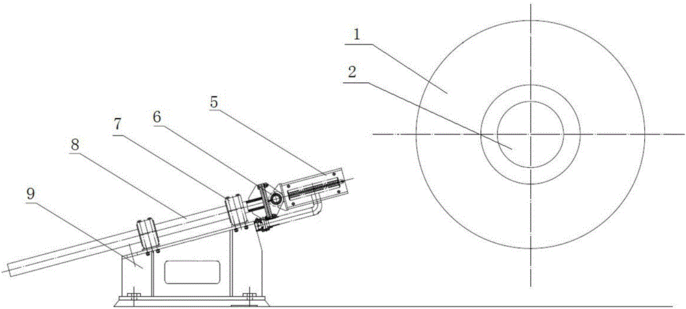 Edge heating apparatus for preventing cracking of edges of band steel, and method thereof