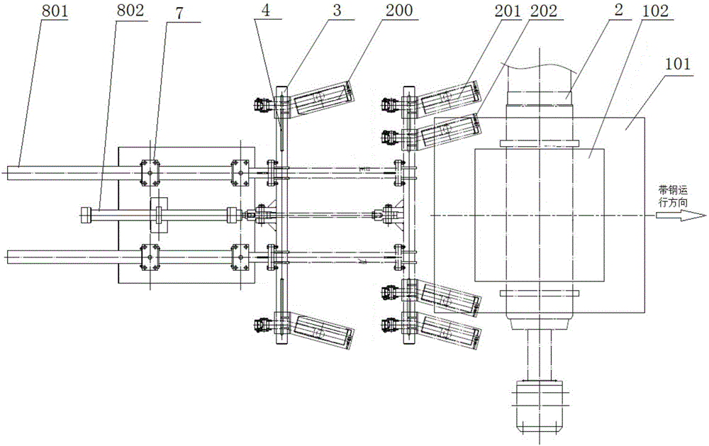 Edge heating apparatus for preventing cracking of edges of band steel, and method thereof