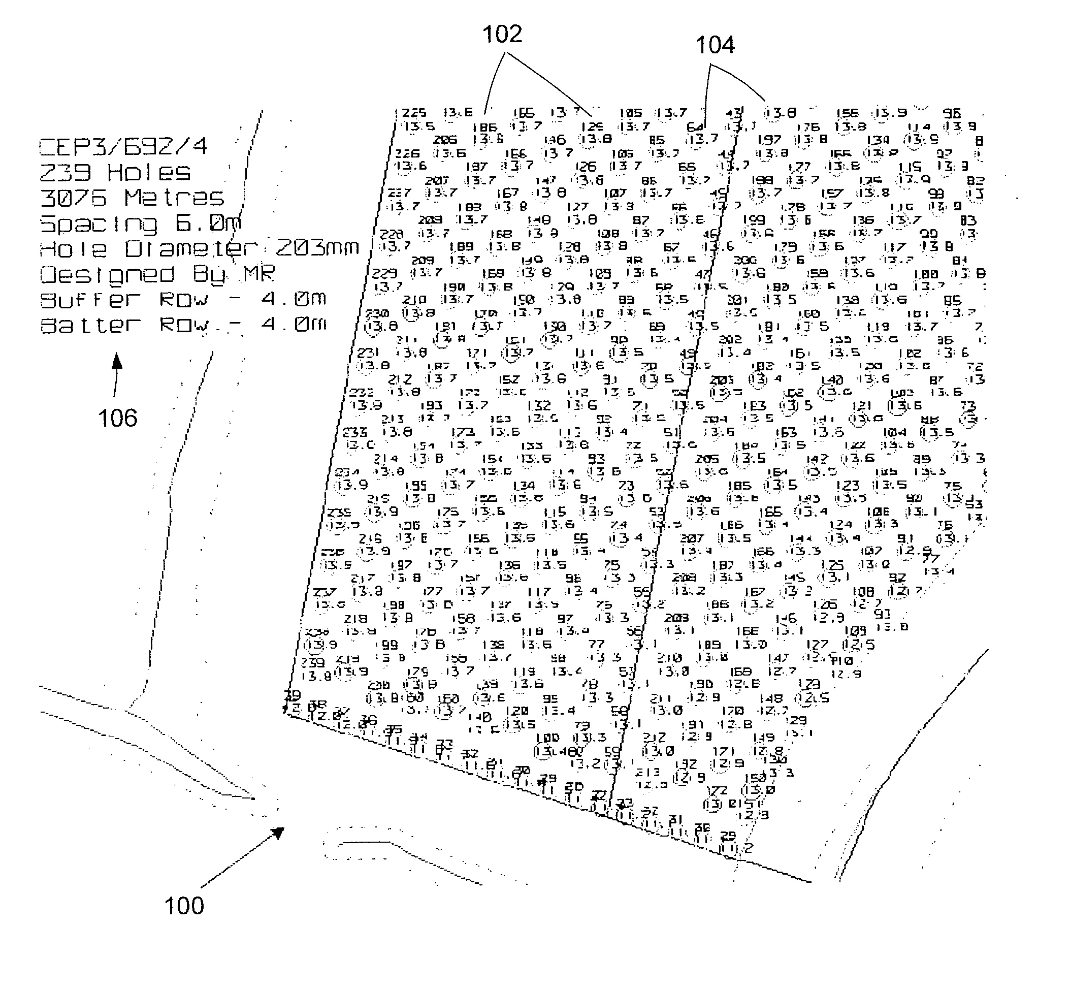 Drill hole planning