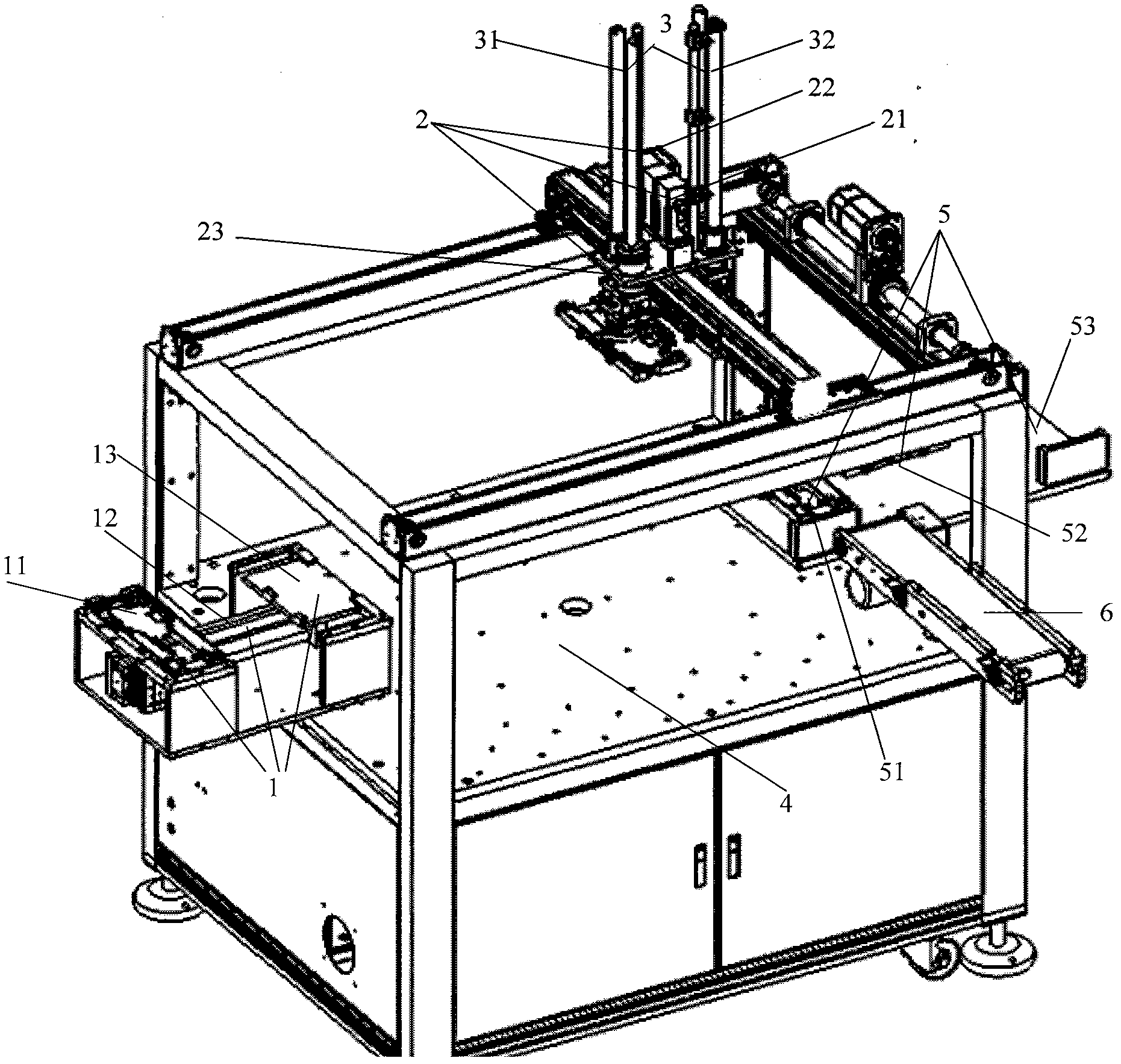 Production line deployment device and production line deployment method