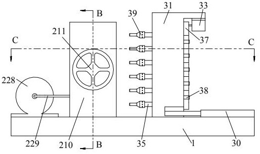 A kind of different-diameter copper pipe connector manufacturing processing machine and processing method