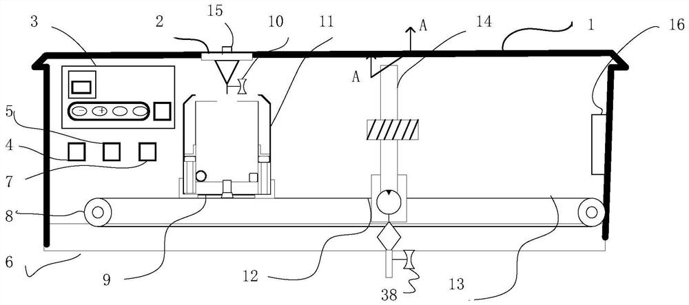 A device and method for accelerated sedimentation of urine formed components based on mechanical waves