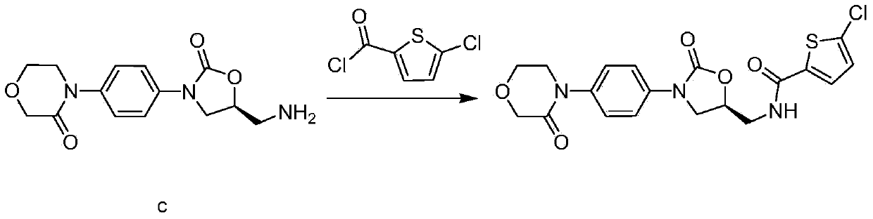 Synthesis method of novel anticoagulation drug