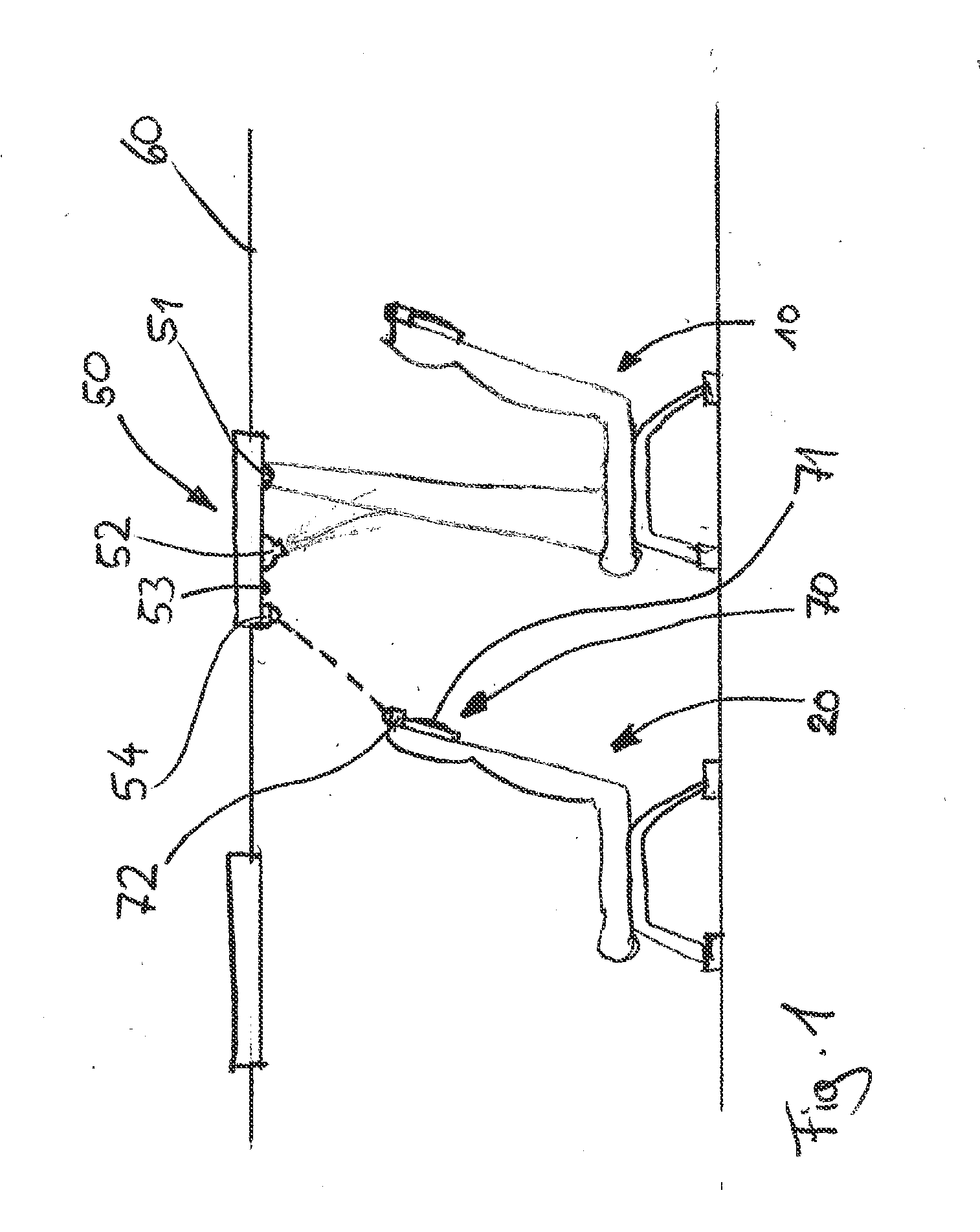 Passenger service device with signal transmission