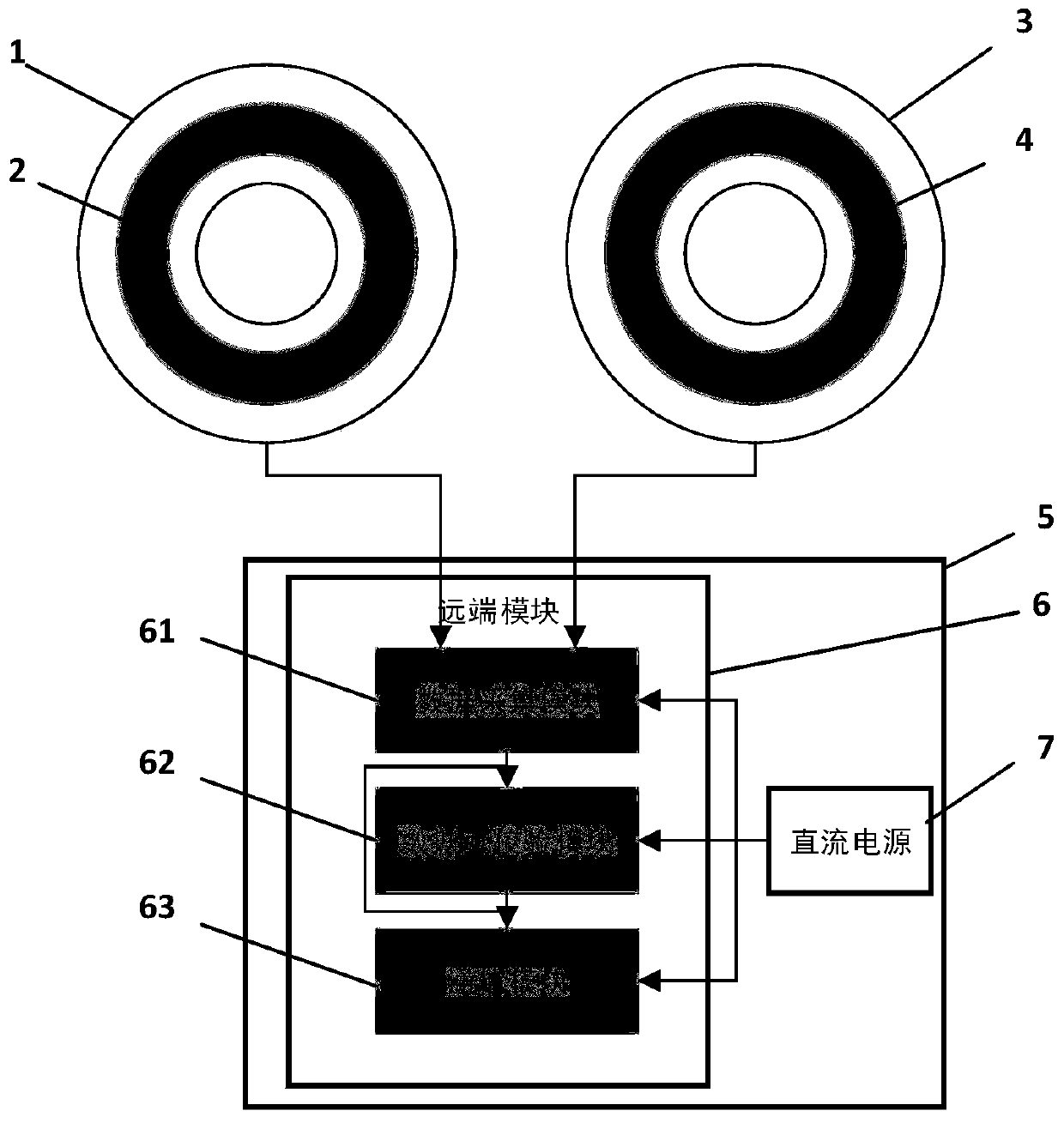 A dual-channel mutual calibration electronic current transformer based on an air-core coil