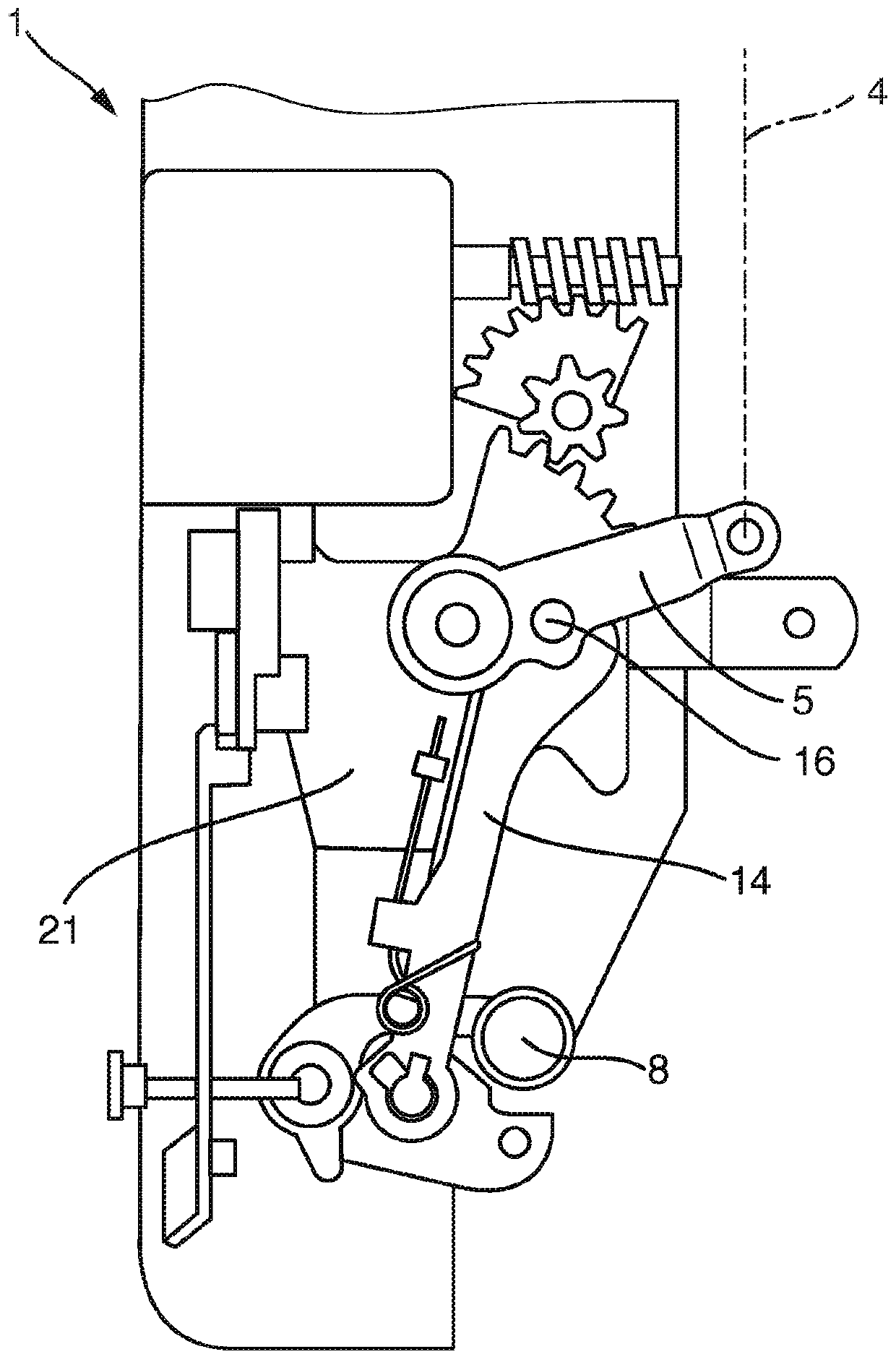 motor vehicle door lock