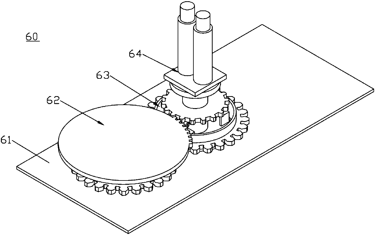 PCB plate handling robot capable of taking and placing materials accurately