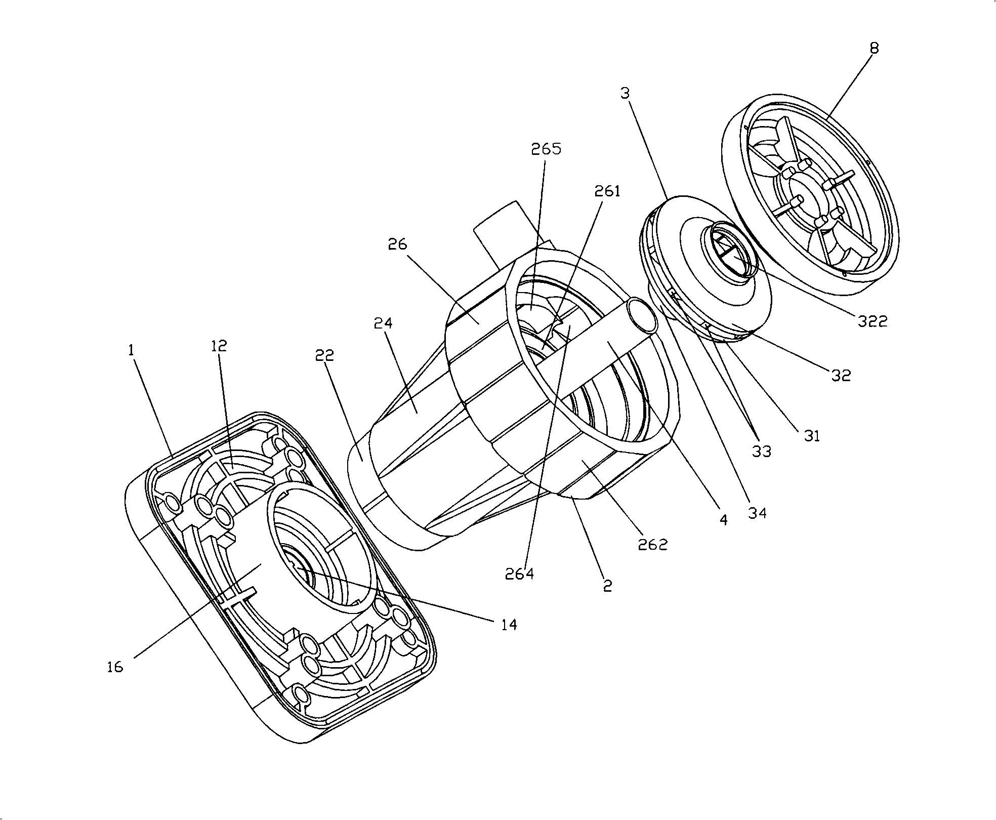 Chemical water pump