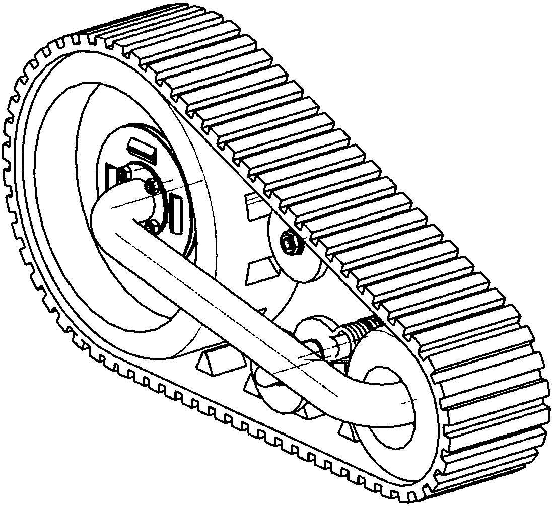 Joint track with posture adjusting mechanism