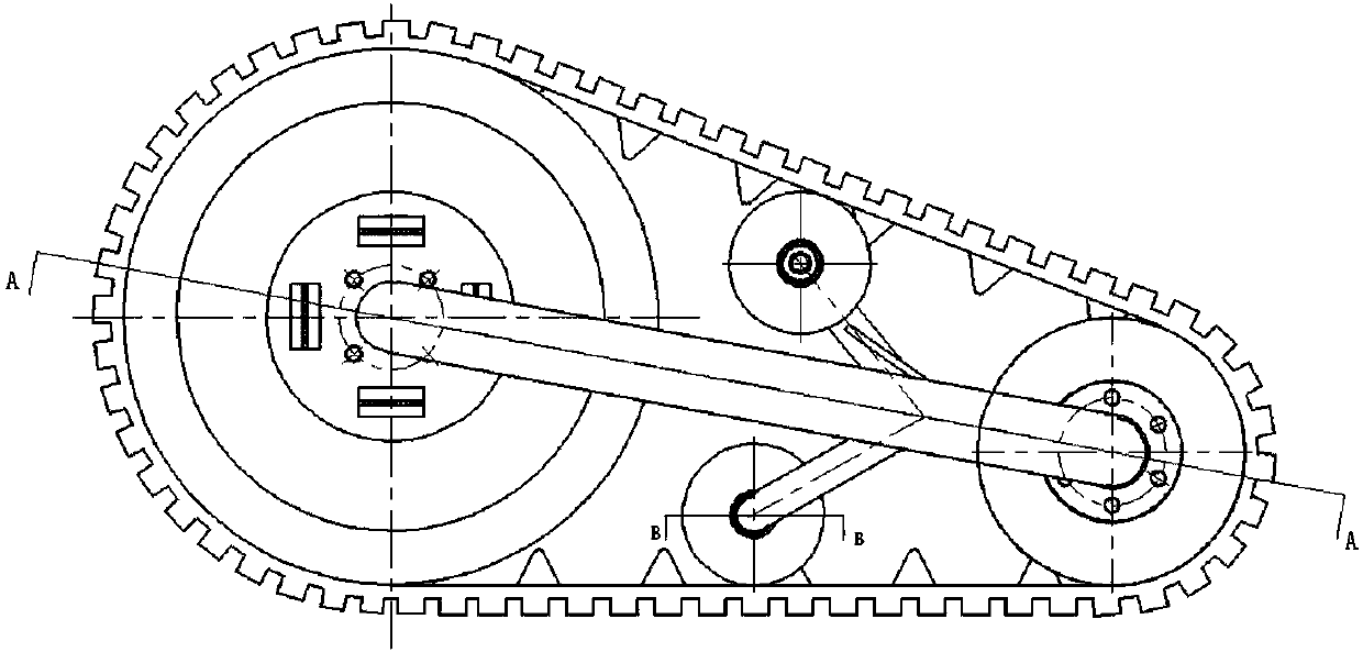 Joint track with posture adjusting mechanism