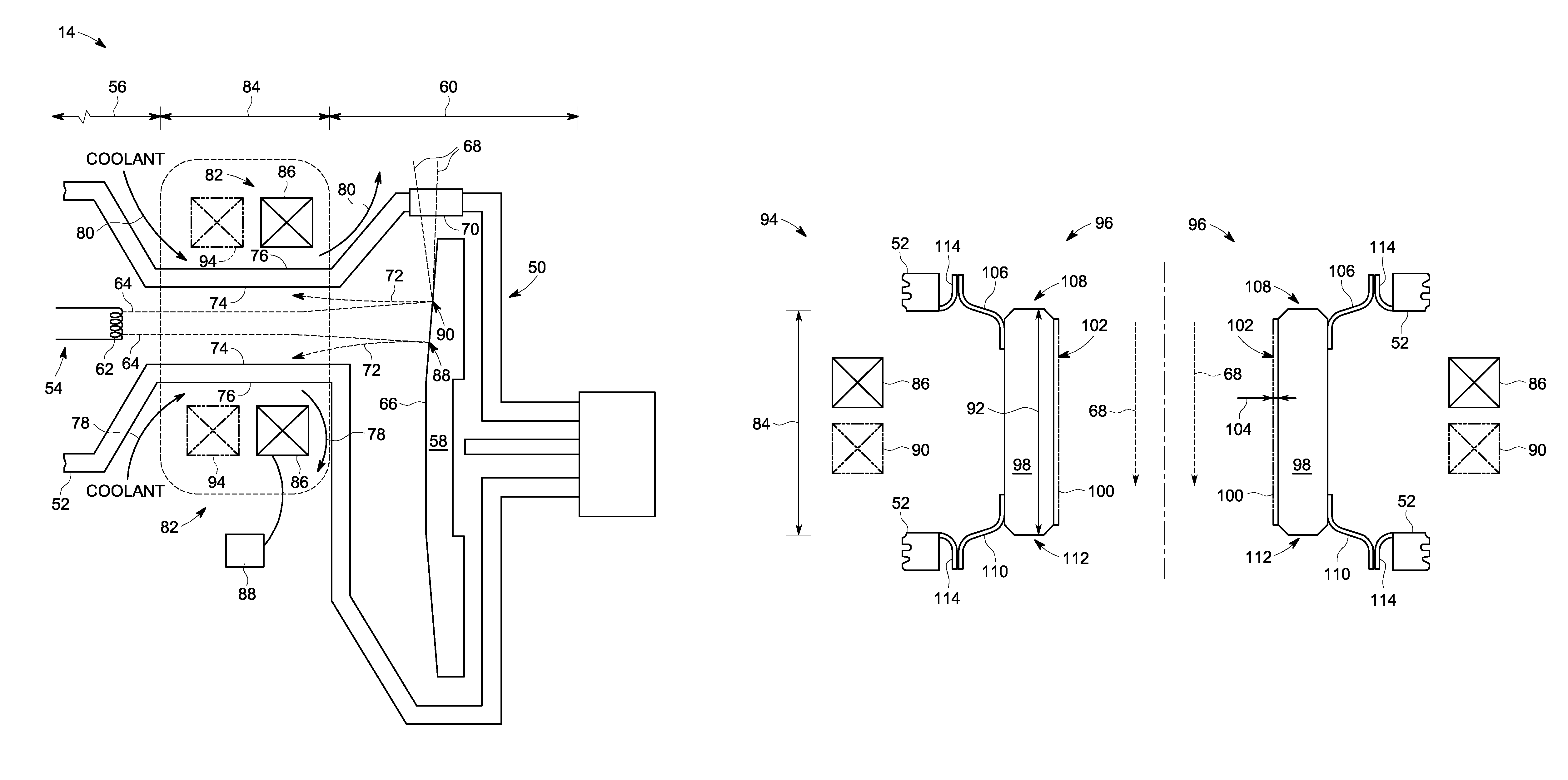 Apparatus and method for improved transient response in an electromagnetically controlled X-ray tube