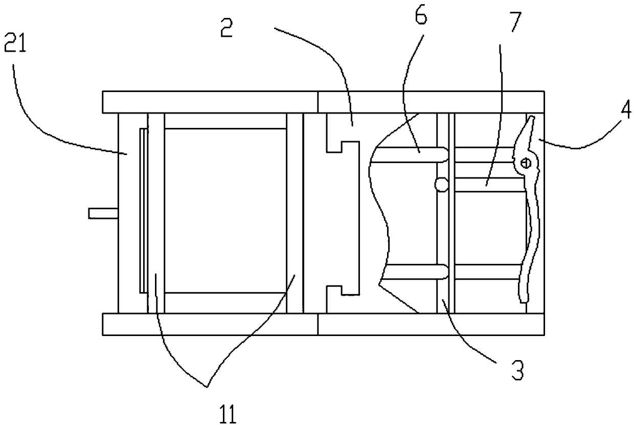 Forced-feeding and positioning track for automatic processing pinchers