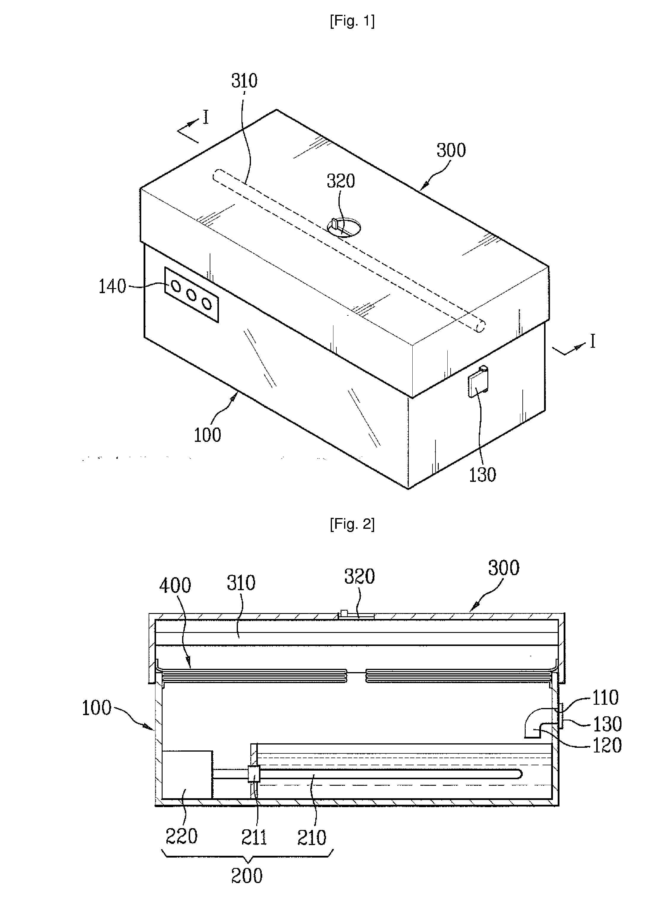 Refresher and Machine for Washing or Drying with the Same